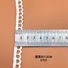 Atacado de Acessórios para Roupas Renda 1cm Renda Feijão Renda Dente de Cachorro Coroa Renda Solúvel em Água Leite de Seda Cortina de Renda DIY