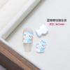 Accesorios de Arte de Uñas de Dibujos Animados de Moda Gato Kt Lazo de Resina 3D Piezas de Uñas Portátiles Decoraciones para Uñas