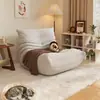 Sofá preguiçoso de lagarta, adequado para salas de estar, varandas e quartos; pode ser usado para dormir ou relaxar; sofá de uma pessoa; design original do Togo; cadeira de lazer popular de celebridade da internet