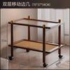 Mesa auxiliar para sofá, mesa de centro móvil, carrito, mini mesa pequeña, mesita de noche, sala de estar, apartamento pequeño, estante de almacenamiento para el hogar