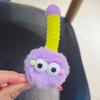 2023 nueva niña linda horquilla de dibujos animados tridimensionales bebé invierno divertido felpa horquilla tocado accesorios para el cabello para niños