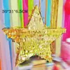 Nueva Trompeta Aluminio Piñata Flamenco Fiesta de Cumpleaños Infantil Juguete Accesorios de Juego Piñata Romper Azúcar Golpear