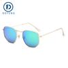 Dejiao 3548 moda nuevo metal gafas de sol mujer retro gafas de sol hombre marca en stock al por mayor