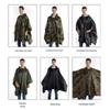 Capa de Chuva de Peça Única para Adultos para Uso Externo Transfronteiriço, Poncho Oversized, Lona Multifuncional 3 em 1 Capa de Chuva Atacado