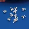 Plata Esterlina S925 Mundo Rico Gancho Cola de Gancho Hebilla Accesorios Clip Viejo Retro Accesorios de Cuentas Hechos a Mano DIY