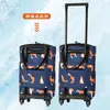 C Remolque de Suministro Especial Transfronterizo Carrito de Mano Plegable para Uso Doméstico, Herramienta para Compras de Supermercado de Personas Mayores, Bolsa Carrito de Compras Portátil para Supermercado