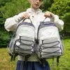Nuevas Mochilas Ligeras de Bloques de Color Transfronterizas para Hombres y Mujeres, Bolsas para Senderismo y Montañismo al Aire Libre, Bolsas de Viaje y Ciclismo, Mochilas para el Trabajo