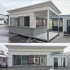 Caseta de Guardia de Estructura de Acero, Baño, Caseta de Seguridad, Caseta de Guardia Terminada, Fabricante de Caseta de Seguridad Móvil para Peaje en Exteriores
