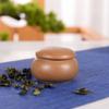 Mini tarro de té de cerámica polvo fragante bálsamo tarro sellado tamaño pequeño tarro de almacenamiento empaque de pastillas caja vacía logo imprimible