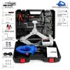 Macaco elétrico 12V para carro, macaco tesoura, chave elétrica, caixa de ferramentas para reparo de carro