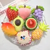 Color Sólido Fruta Piña Fresa Resina Accesorios Pegamento Crema DIY Hecho a Mano Accesorios para el Cabello Hebilla de Zapato Llavero Materiales Venta al por Mayor