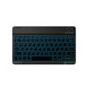 Teclado Bluetooth retroiluminado adecuado para iPad Tablet Teclado Mágico 10 pulgadas Teclado Bluetooth con emisión de luz de colores Fábrica