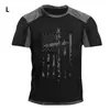 Camiseta de Manga Corta para Hombre Nueva Transfronteriza 2026 con Bloques de Color Impresión 3D, Camiseta Casual Deportiva de Cuello Redondo de Moda