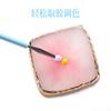 Nail art multi-uso pintura extensão double-head cola fototerapia caneta cor Rod unha caneta em relevo haste de aço empurrar cola Rod
