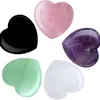 2cm Piedra Bruta de Cristal Forma de Corazón Turquesa Accesorios DIY Adorno Accesorios de Cristal Forma de Corazón 2cm Navidad