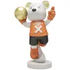 Ornamentos Urso Violento de Luxo Leve Criativos Decoração para Casa Quarto Sala de Estar Gabinete de TV Presente de Boas-vindas para Casa Nova de Alto Valor
