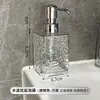 Botella de Burbujas de Alto Valor Transparente Lujo Ligero Hotel Champú Tipo Prensa Espuma Jabón Corporal Botella de Gel Hidroalcohólico Botella Vacía