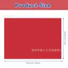 Papel de Copia Nacional Americano Wx323 17g Papel de Envoltura a Prueba de Humedad para Regalos y Dulces, Papel de Seda Decorativo Rojo