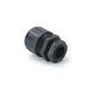 Tubo Corrugado de Plástico Junta Impermeable Tubo Corrugado Cabeza Fija de Nylon Rosca Fija Conexión Pa66 Pead13Ad15.8