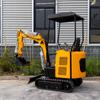 Escavadora de Esteiras Mini Exportada para a Alemanha Máquina Agrícola para Pomares Cavar e Agarrar 15 Pequena Escavadora de Esteiras
