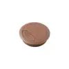 Tapa de agujero pasante para escritorio de computadora de plástico 50 caja de pasamuros tapón de agujero blanco escritorio 60 anillo decorativo de agujero pasante redondo