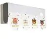 Cortina Defletora de Vento para Ar Condicionado para Bebês Pós-Parto, Evita Jato Direto de Ar Frio, Cortina Escudo de Vento Universal Montada na Parede para Saída de Ar