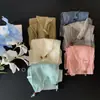 Novo Lenço Longo de Seda Leve Cor Sólida Primavera/Verão 2026 para Mulheres, Estilo Coreano, Fita para Cabelo Decorativa Versátil Tendência