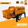 Gama Completa de Modelos, Bombas de Coluna com Estrutura Secundária Personalizáveis, Bombas de Argamassa de Concreto para Pedras Pequenas e Bombas de Entrega de Concreto