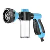 Fornecedor da Fábrica Pistola de Água com Espuma Ferramenta de Lavagem de Carros Espuma Multiuso Pistola de Água de Alta Pressão para Lavagem de Carros 8 Funções