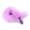 Plug Anal de Silicone Sm Flertando Feminino Vestível Masturbação Sexy Cauda de Cabelo Real Adulto Alternativo Brinquedo Sexual