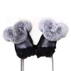 Guantes de Invierno con Pantalla Táctil Cálidos para Hombres y Mujeres, Forro Polar, Antideslizantes para Motocicleta, Ciclismo, Esquí, Cortavientos, Engrosados, Impermeables, para Batería de Coche