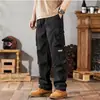 Pantalones de trabajo retro americanos de alta calle para comercio exterior transfronterizo para hombres, pantalones casuales rectos de pierna ancha, pantalones de moda nuevos y modernos