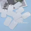 Transferência de Calor Transfronteiriça Tag de Cachorro de Alumínio em Branco Sublimação Tag de Animal de Estimação Pingente Pingente de Osso Acessórios