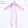 Corbata de lazo jk sin nudos raíz de pluma gigante estilo universitario femenino corbata estudiante uniforme académico foto de graduación flor de cuello uniforme escolar lazo
