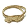 Moda Nueva Cadena de Cintura Metálica de Resorte para Mujer Combinable Hebilla Fu China Cinturón de Cadena Elástico Venta al por Mayor