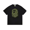 Camiseta estilosa japonesa da marca Ape Kikai Maneki Neko de manga curta para homens e mulheres, adolescentes, moda de rua e campus, camiseta juvenil de manga curta