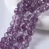Cuentas de cristal facetado, cuentas sueltas para pulseras hechas a mano DIY, cadenas para teléfono, accesorios de joyería con cuentas, stock del fabricante disponible para venta al por mayor