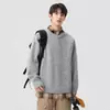 Directo de Fábrica Estilo Minimalista Camisa Falsa de Dos Piezas Cuello de Camisa Tejido para Hombre Temporada Otoño/Invierno 2026 Suéter Top Casual