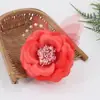 2025 Headpiece de Flor de Tecido Corsage de Performance Flor Artificial Flor de Roupa Versátil Cor de Exportação Europeia e Americana Broche Completo 1204