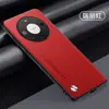 Adecuado para funda de teléfono Huawei Mate60pro 60RS protección cobertura completa anticaída simple cuero liso anti-huellas dactilares