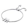 Suprimento de fábrica joias moda europeia e americana temperamento design ins pulseira de aço inoxidável 26 letras do alfabeto feminino