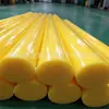 Varilla de PE Amarillo HDPE de Alta Densidad Resistente al Desgaste Autolubricante Polietileno de Alto Peso Molecular Varilla Redonda