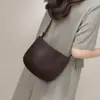 Bolsa de Couro Estilo Minimalista Sela para Mulheres, Nova Bolsa Transversal Versátil 2026, Bolsa de Ombro Casual para o Dia a Dia, Bolsa de Axila