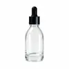 Garrafas de Álcool, Garrafas para Óleos Essenciais, Frascos com Conta-Gotas, Frascos Dispensadores de Líquido de Essência, Frascos Dispensadores de Óleo Essencial de 30ml, 50ml, 120ml em Estoque do Fabricante