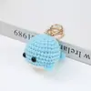 Nuevo Colgante Llavero de Animales de Dibujos Animados de Lana Lindo Llavero Tejido Colgante para Bolso Listo para la Venta