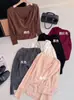 Ropa de Punto para Mujer Tongxiang Puyuan Nuevo Estilo Otoño/Invierno 2026 Diseño de Cinta Suéter Reductor de Edad Camiseta Básica de Punto para Mujer Ropa para Mujer