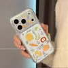 Funda Adecuada para iPhone 17 con Protección Completa para Lente, Nueva Funda de Silicona Anti-Caídas para iPhone 15 con Dibujos Animados de Frutas y Verduras