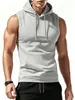 2026 Aliexpress Verano para Hombre con Capucha Exterior para Viajes Deportivos Ajuste Delgado Fresco Chaleco sin Mangas para Correr