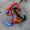 En stock, suministros para exteriores, aluminio de aviación 7075, gancho de escalada, hamaca, hebilla de seguridad, gancho de resorte, gancho simple