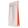 Bolsa de Sellado Lateral de Ocho Lados Colorida Bolsa con Cierre Hermético para Granos de Café Bolsa con Válvula de Aire para Té Comida para Gatos Comida para Perros Bolsa de Empaque Colorida